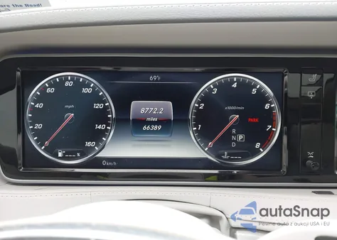 2017 Mercedes-Benz S 550 4Matic из США, поврежденный, VIN WDDUG8FB6HA335666